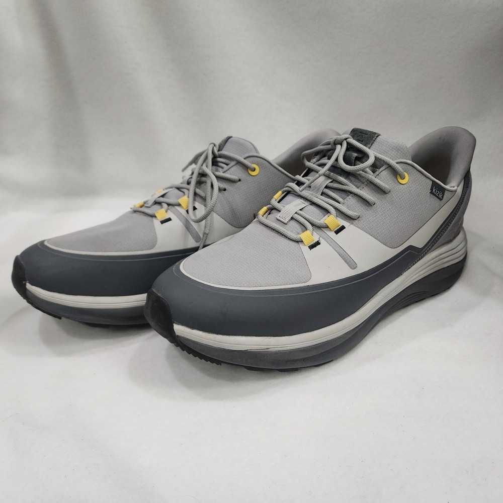 Kizik London AT All-Terrain Mens US 15 Sneaker Alloy Poppyseed Athletic Shoes